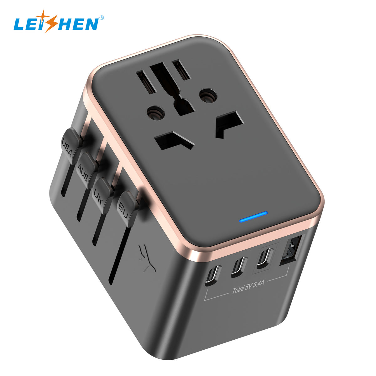 Universal Travel Adapter Worldwide