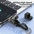 65w PD 4-in-1 Keychain Charging Cable