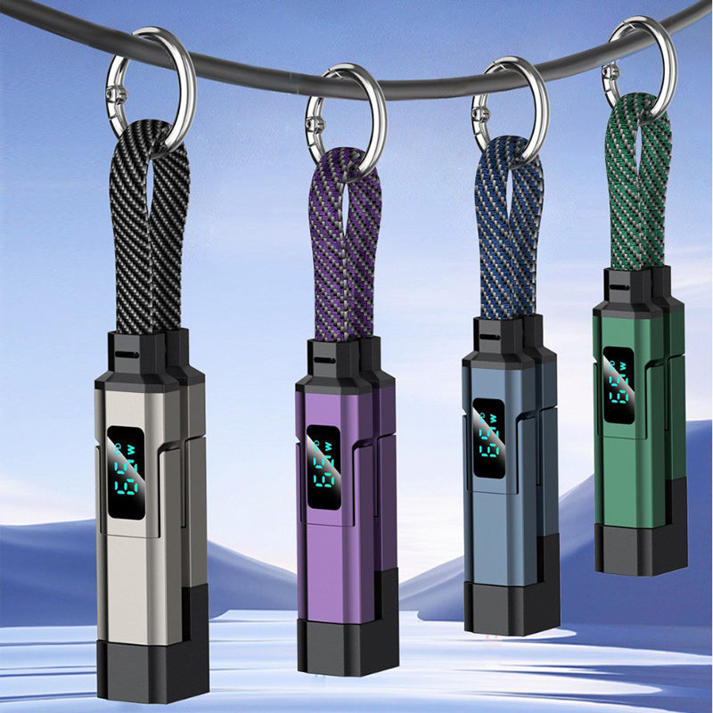 65w PD 4-in-1 Keychain Charging Cable